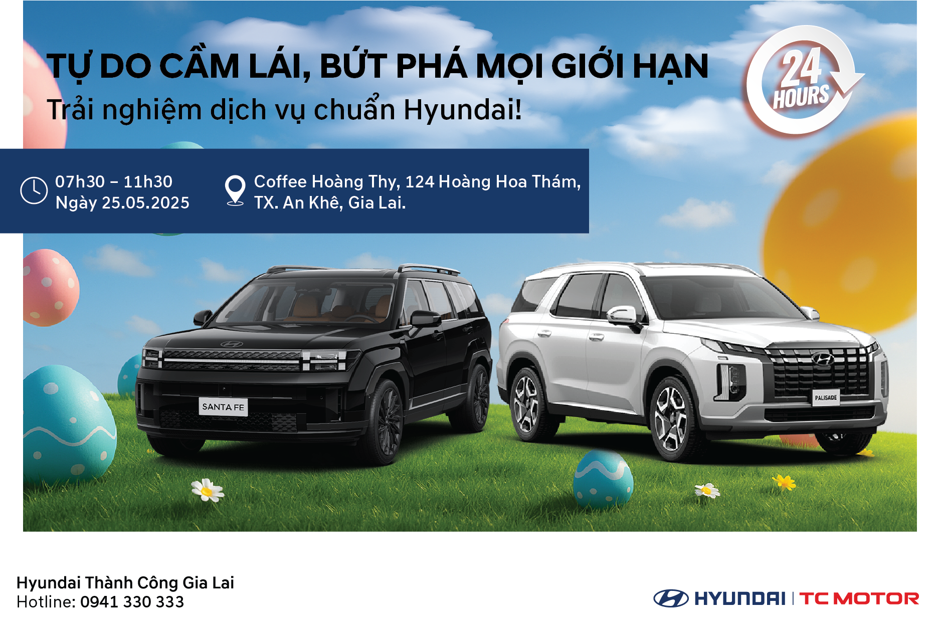 Lái thử và sửa chữa lưu động tháng 5/2025