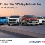 KHUYẾN MÃI THÁNG 8 – ƯU ĐÃI LÊN ĐẾN 50% LỆ PHÍ TRƯỚC BẠ