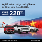 Đại Lễ Tự Hào – Vạn Quà Gửi Trao | Ưu Đãi Hyundai Gia Lai